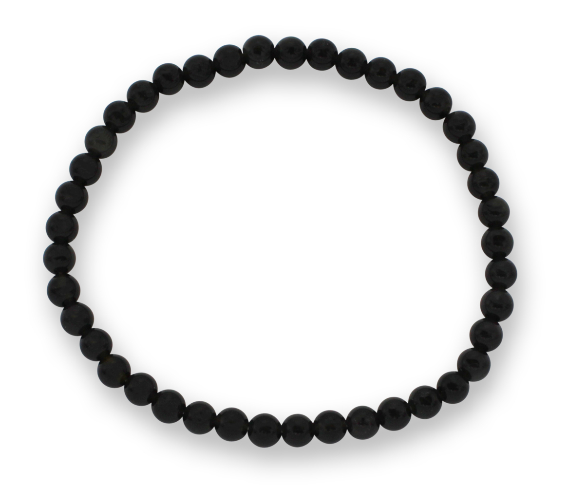 Obsidian Edelsteinarmband 3-4mm J748-35