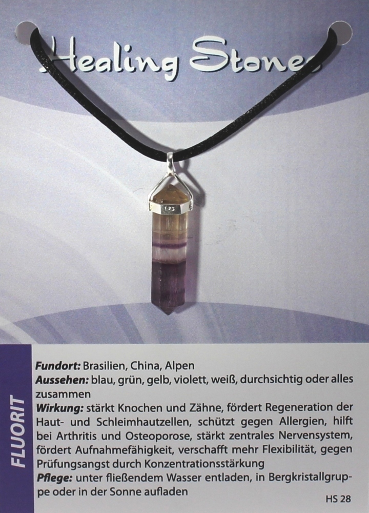 Fluorit Maxicard Healing Stones R143-28