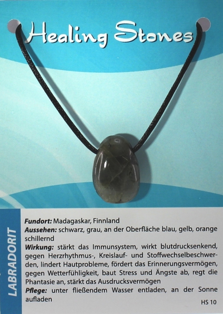Labradorit Maxicard Healing Stones R143-10