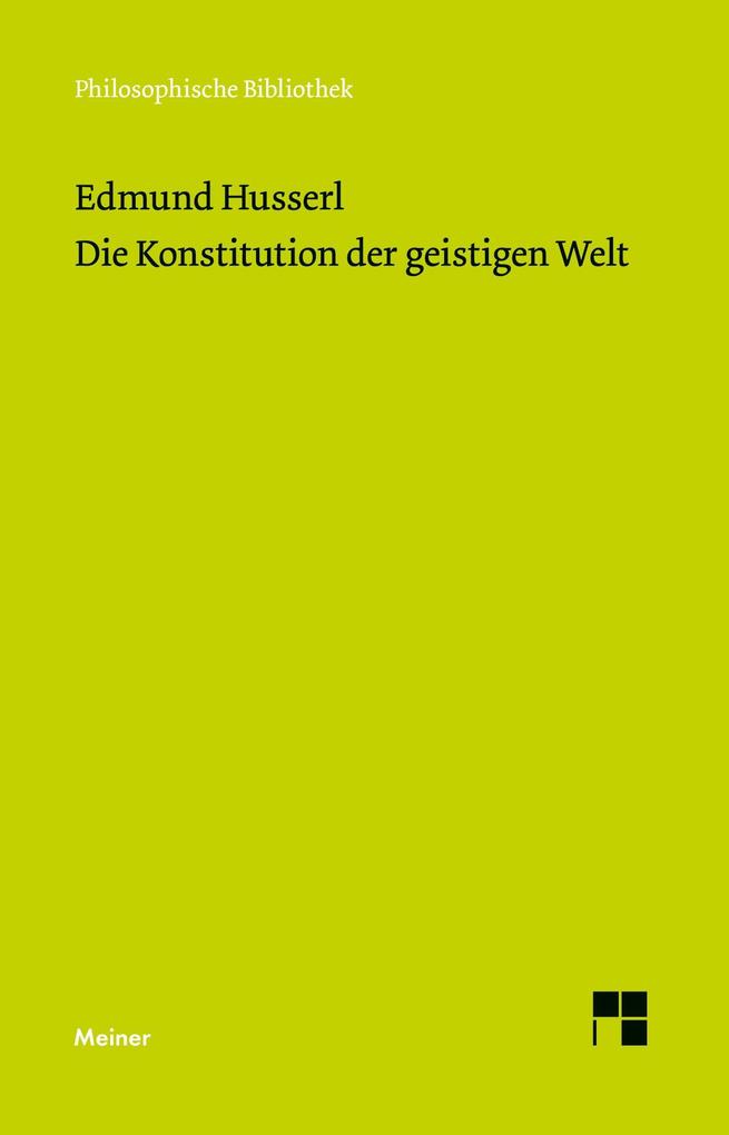 Die Konstitution der geistigen Welt