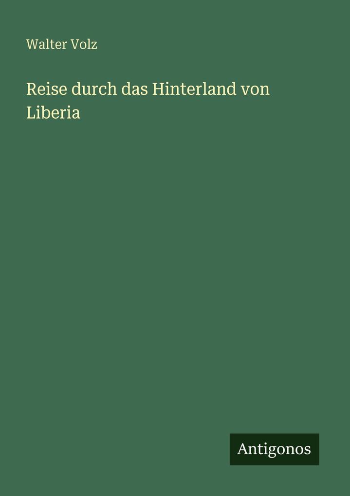 Reise durch das Hinterland von Liberia