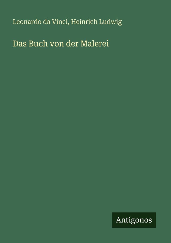 Das Buch von der Malerei