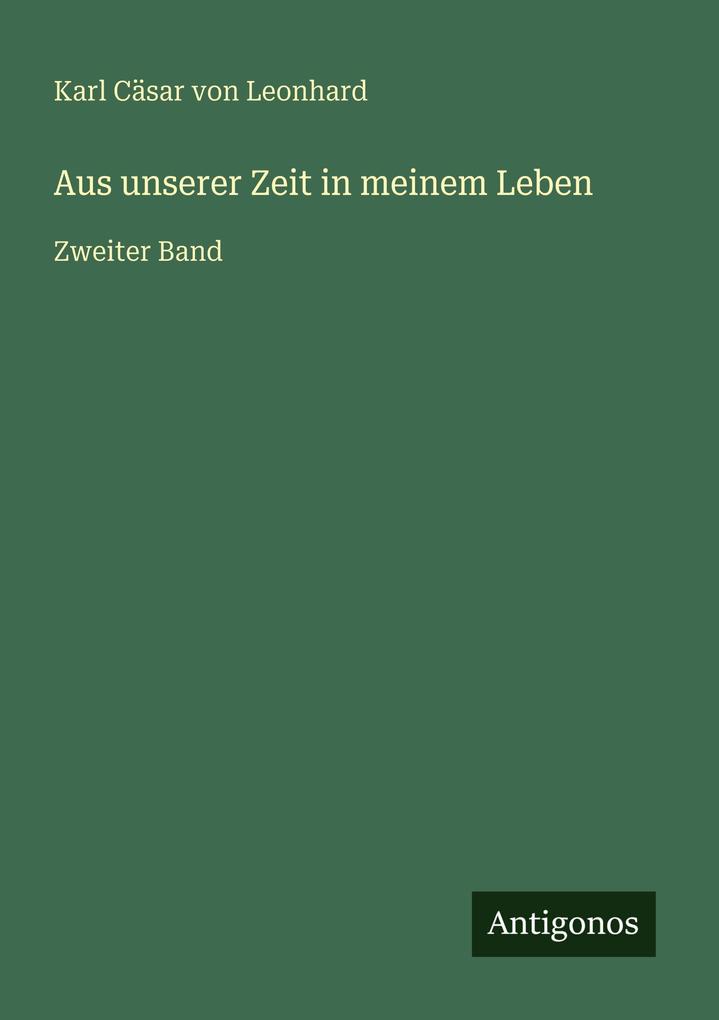 Aus unserer Zeit in meinem Leben