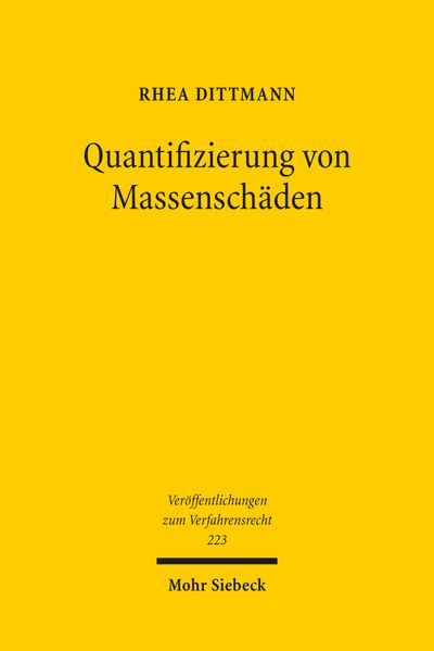 Quantifizierung von Massenschäden