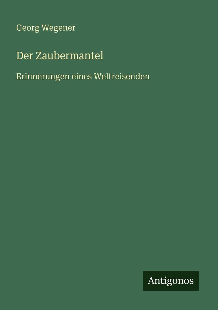 Der Zaubermantel