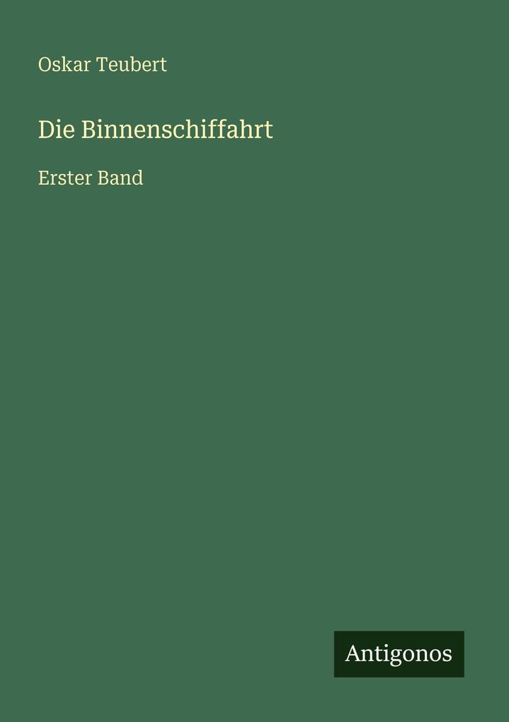 Die Binnenschiffahrt