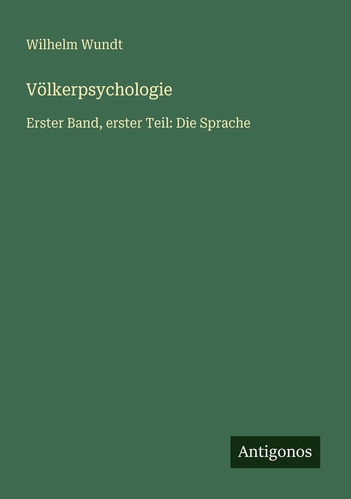 Völkerpsychologie