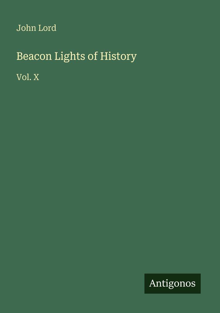 Beacon Lights of History