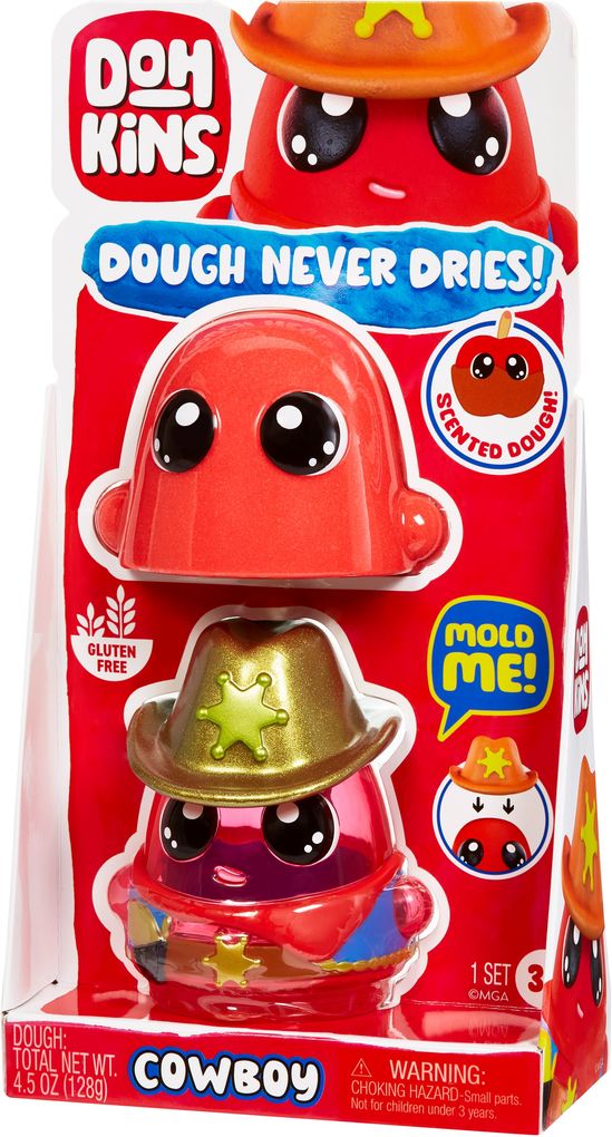 DohKins Cowboy in Tray