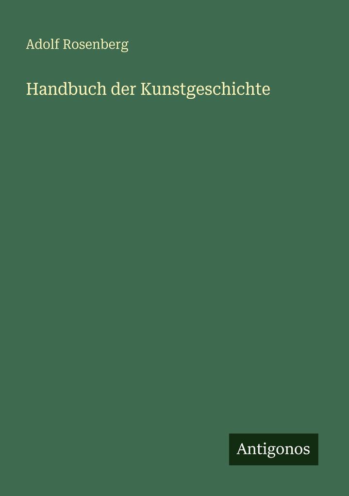 Handbuch der Kunstgeschichte