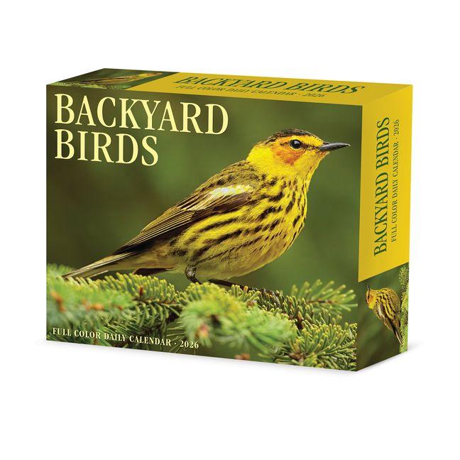 Backyard Birds 2026 Box Calendar