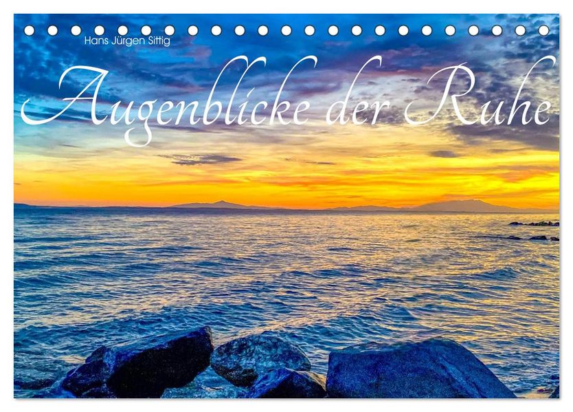 Augenblicke der Ruhe (Tischkalender 2026 DIN A5 quer) CALVENDO Monatskalender