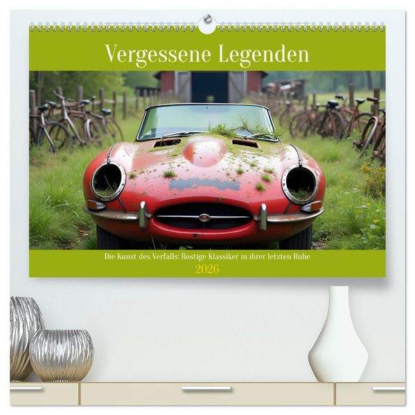 Vergessene Legenden (hochwertiger Premium Wandkalender 2026 DIN A2 quer) Kunstdruck in Hochglanz