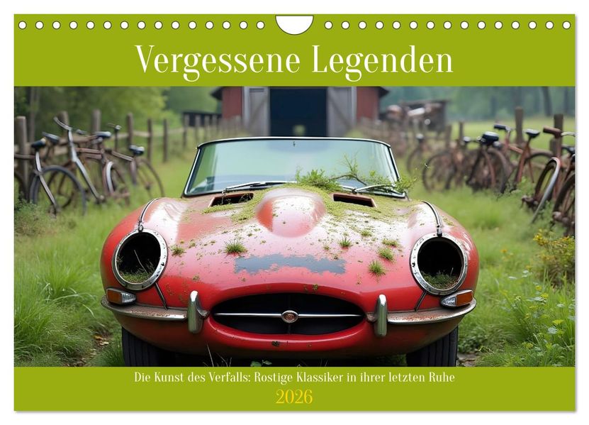 Vergessene Legenden (Wandkalender 2026 DIN A4 quer) CALVENDO Monatskalender