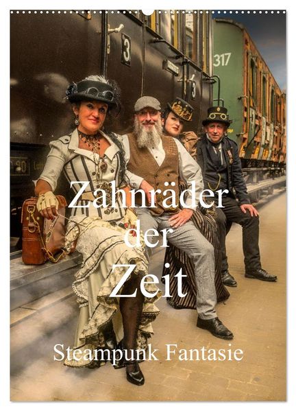 Zahnräder der Zeit (Wandkalender 2026 DIN A2 hoch) CALVENDO Monatskalender