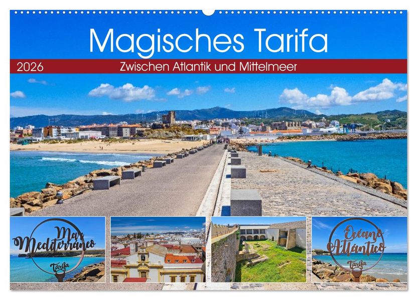 Magisches Tarifa (Wandkalender 2026 DIN A2 quer) CALVENDO Monatskalender