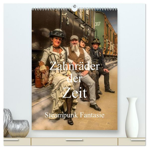 Zahnräder der Zeit (hochwertiger Premium Wandkalender 2026 DIN A2 hoch) Kunstdruck in Hochglanz