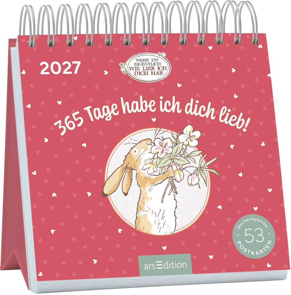 Postkartenkalender Weißt du eigentlich wie lieb ich dich hab? 2027