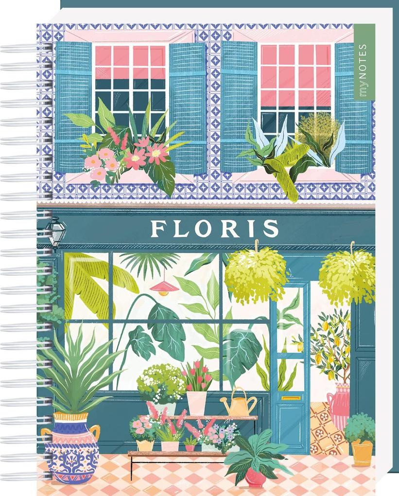myNOTES Papeterie: Ringbuch Simply Katy - Florist Shop