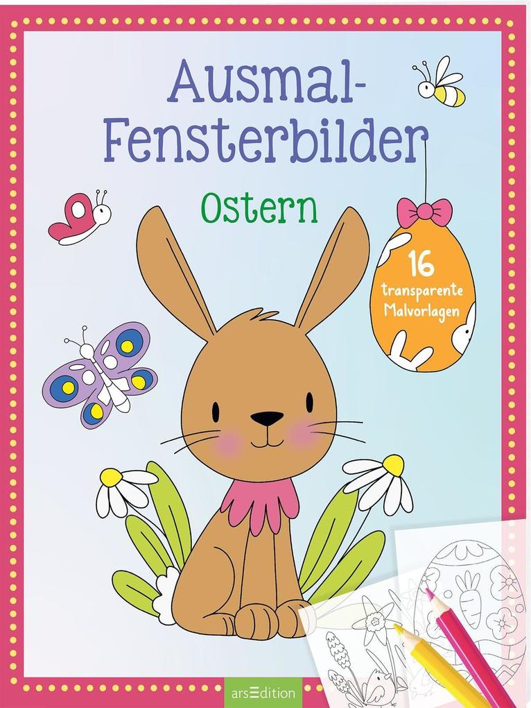 Ausmal-Fensterbilder - Ostern