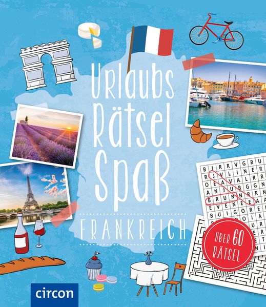 Urlaubsrätsel-Spaß Frankreich