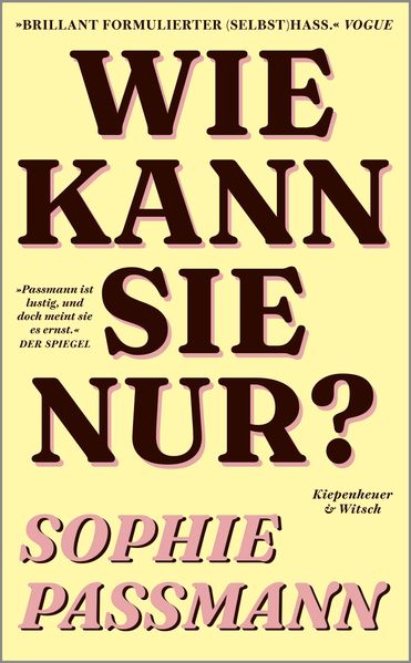 Wie kann sie nur?
