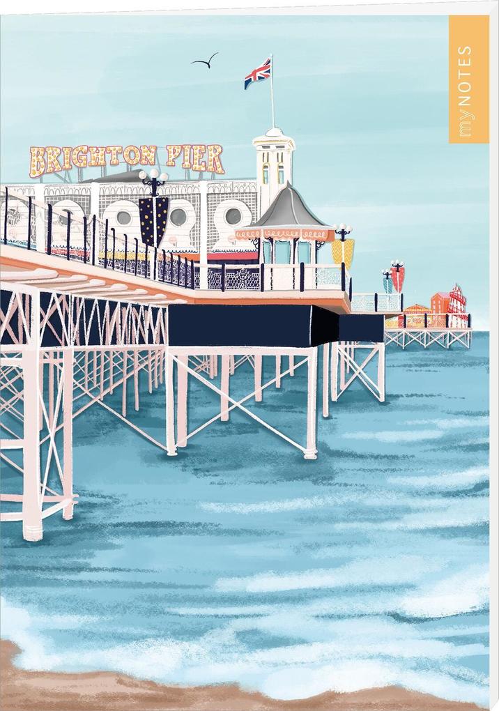myNOTES Papeterie: Notizheft Simply Katy - Brighton Pier