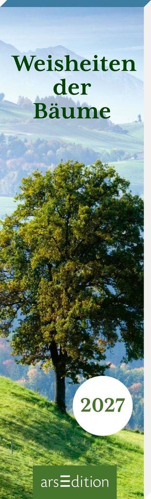 Lesezeichenkalender Weisheiten der Bäume 2027
