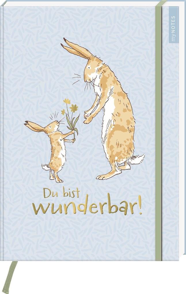 myNOTES Papeterie: Weißt du eigentlich wie lieb ich dich hab? Notizbuch A4