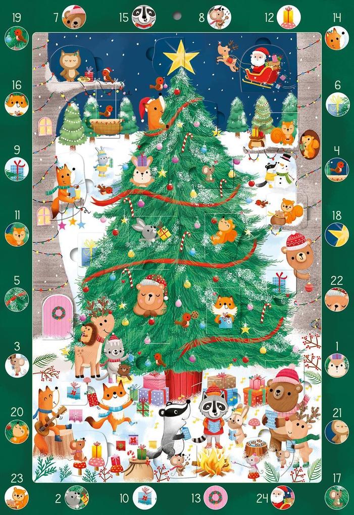 Mein Wimmel-Adventskalender: Kunterbunter Weihnachtsbaum