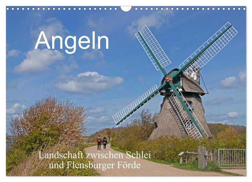 Angeln - Landschaft zwischen Schlei und Flensburger Förde (Wandkalender 2026 DIN A3 quer) CALVENDO Monatskalender