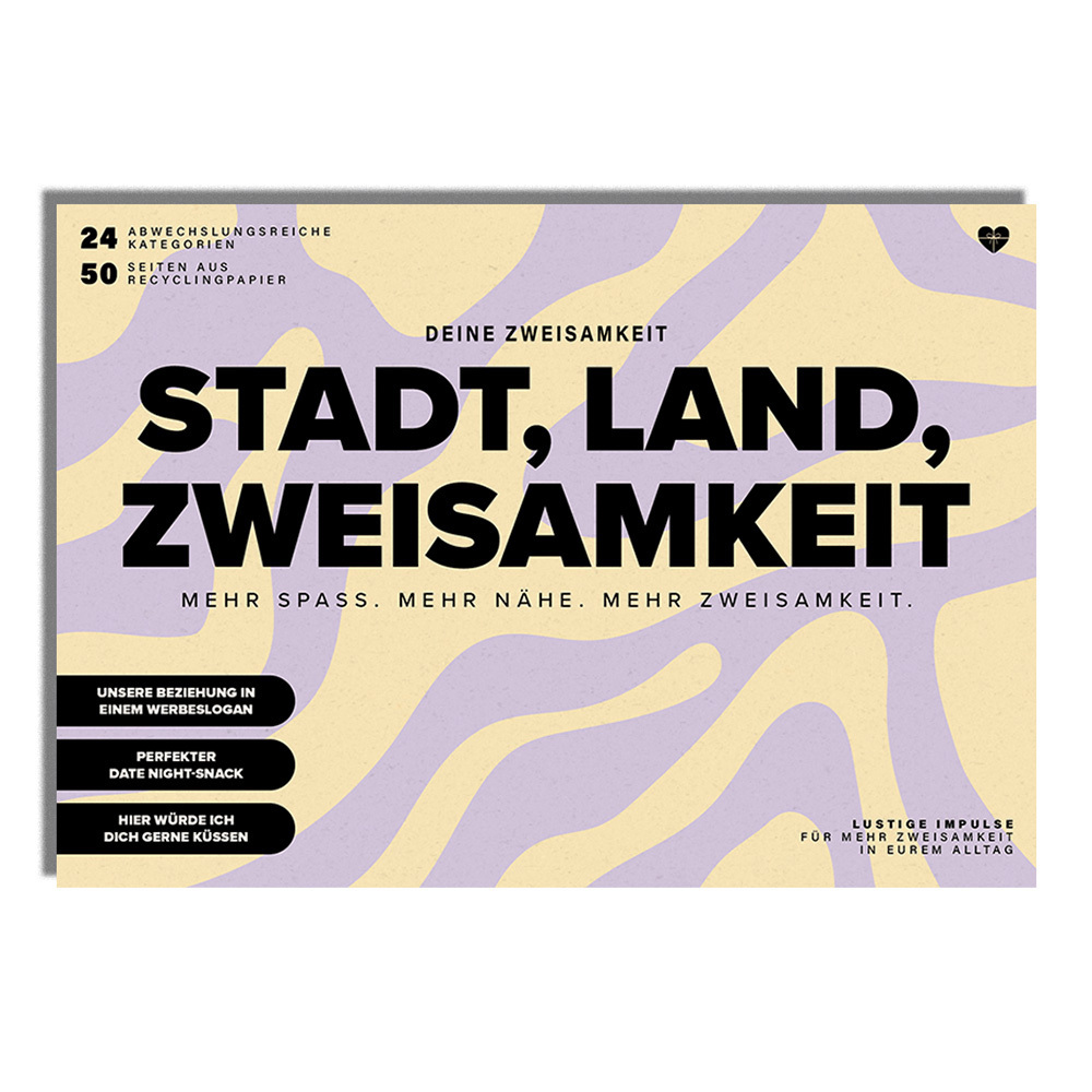 Stadt Land Zweisamkeit