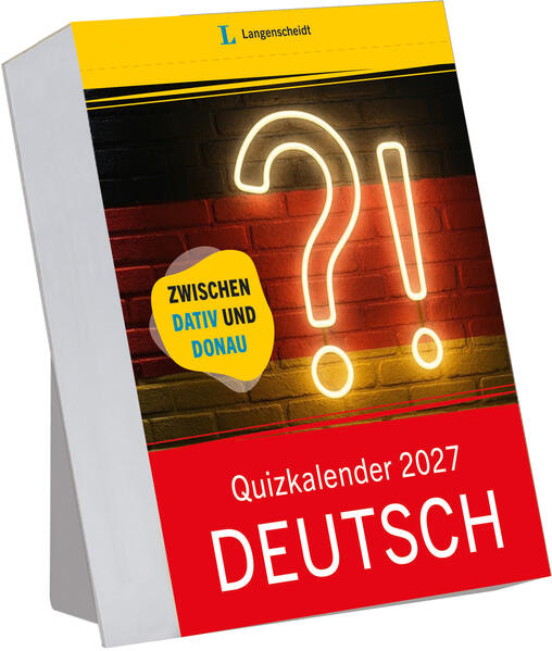 Langenscheidt Quizkalender Deutsch 2027