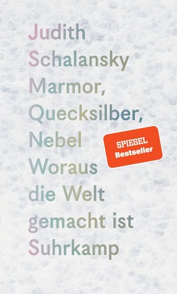 Suhrkamp Verlag Marmor Quecksilber Nebel