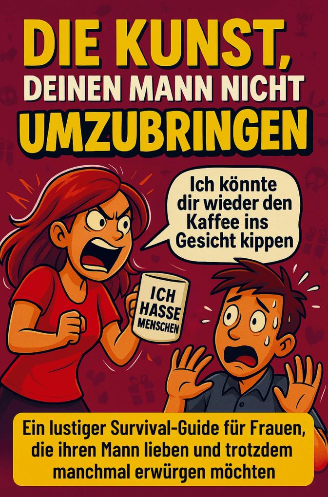 Die Kunst deinen Mann nicht umzubringen: Ein lustiger Survival-Guide für Frauen die ihren Mann lieben und trotzdem manchmal erwürgen möchten