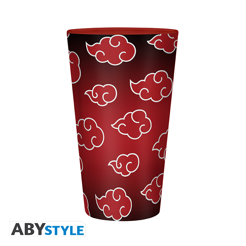NARUTO SHIPPUDEN - Large Glass - 400ml - Akatsuki