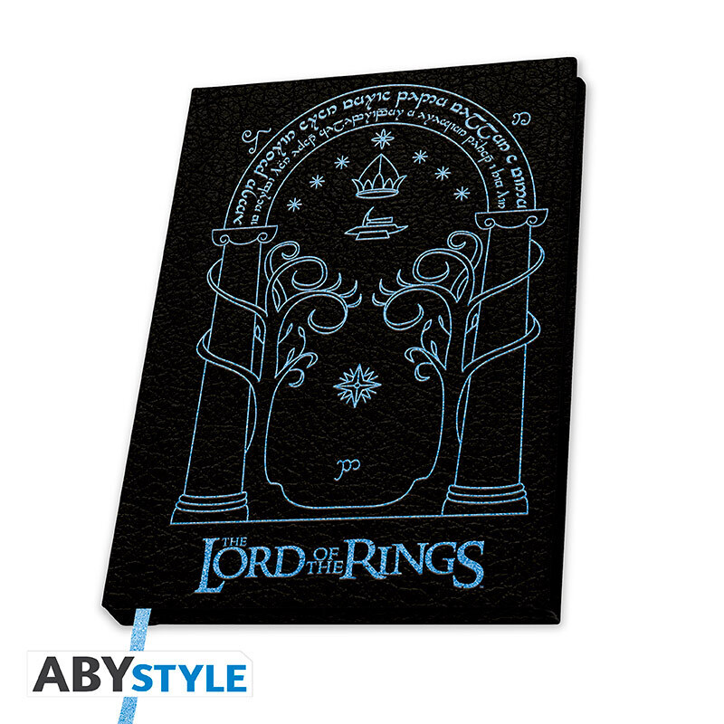 LORD OF THE RINGS - Premium A5 Notebook 'Doors of Durin'