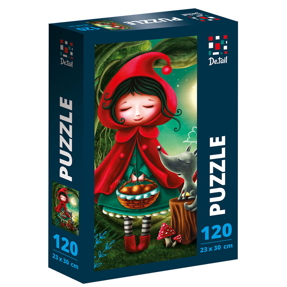 Puzzle De.tail Ein Mädchen und der Wolf DT100-11