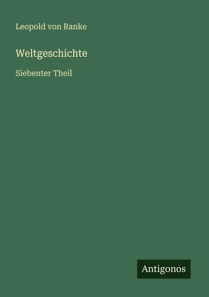 Weltgeschichte