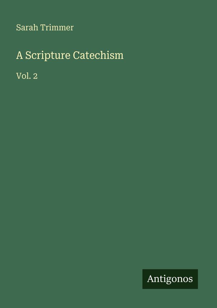 A Scripture Catechism
