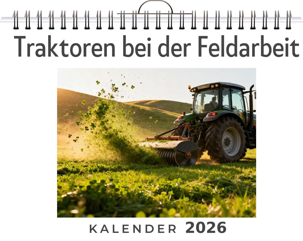 Traktoren bei der Feldarbeit