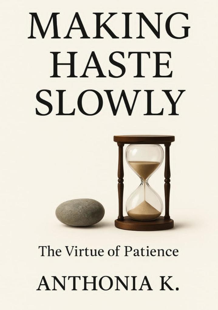 Making Haste Slowly