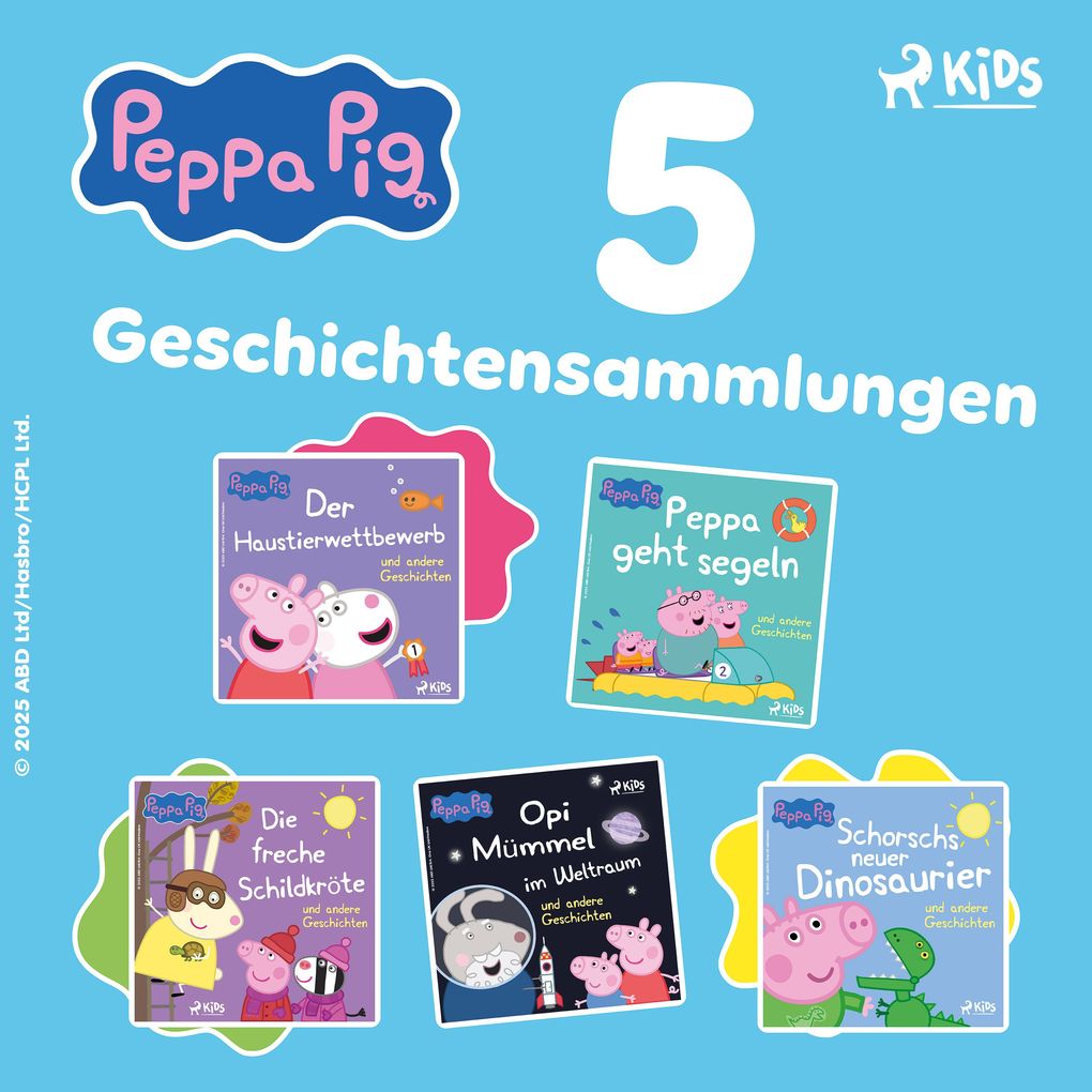 Peppa Wutz - Fünf Geschichtensammlungen