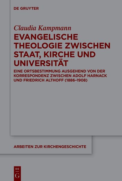 Evangelische Theologie zwischen Staat Kirche und Universität