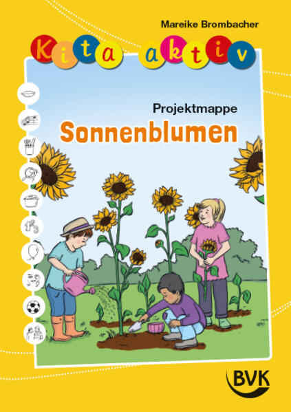 Kita aktiv Projektmappe Sonnenblumen