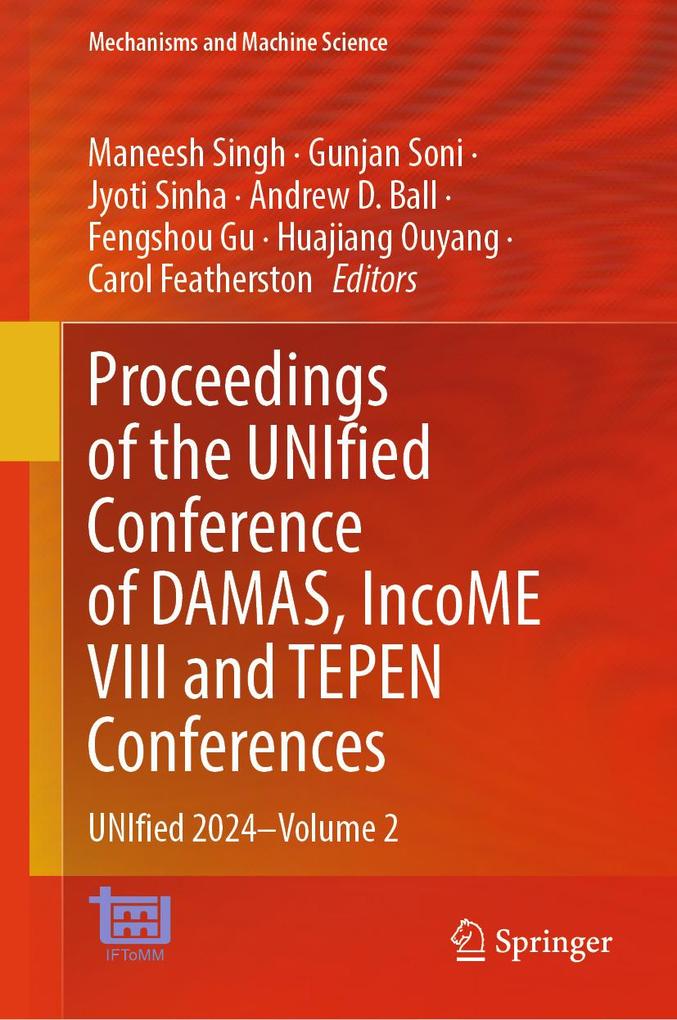 Proceedings of the UNIfied Conference of DAMAS IncoME VIII and TEPEN Conferences