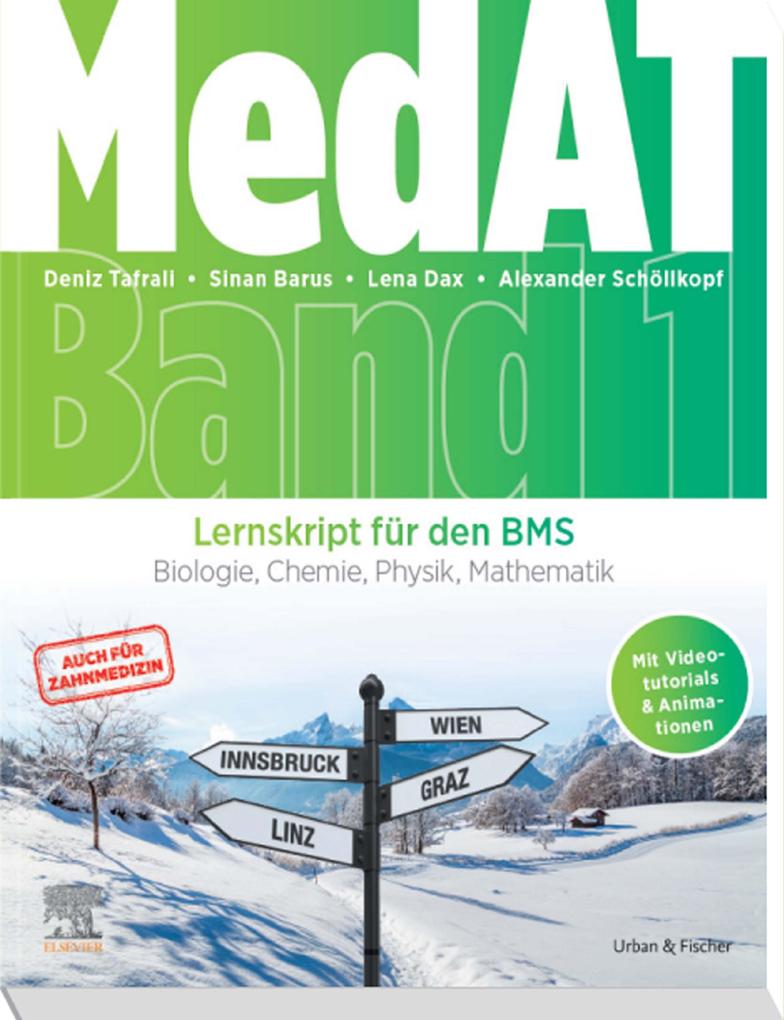 MedAT Lernskript für den BMS (Band 1)