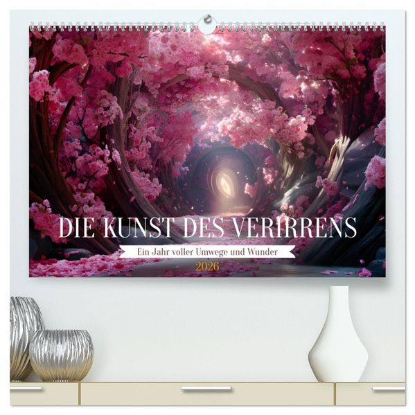 Die Kunst des Verirrens (hochwertiger Premium Wandkalender 2026 DIN A2 quer) Kunstdruck in Hochglanz