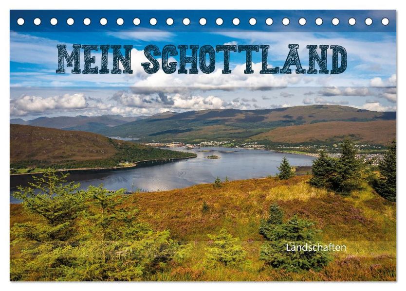 Mein Schottland - Landschaften (Tischkalender 2026 DIN A5 quer) CALVENDO Monatskalender