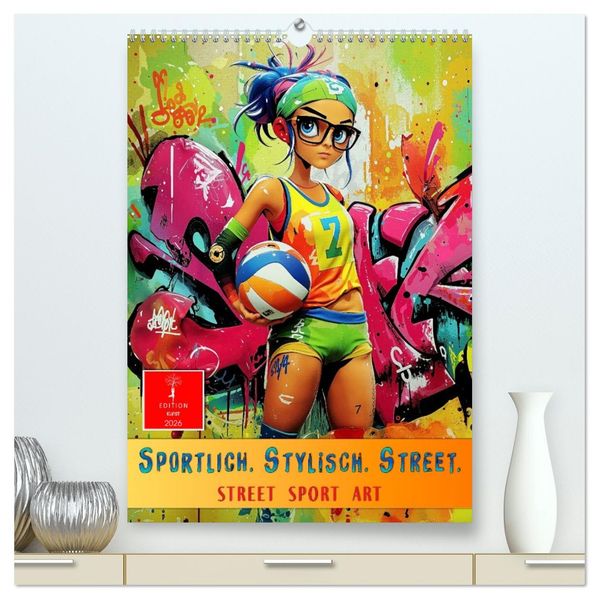 Sportlich. Stylisch. Street. (hochwertiger Premium Wandkalender 2026 DIN A2 hoch) Kunstdruck in Hochglanz